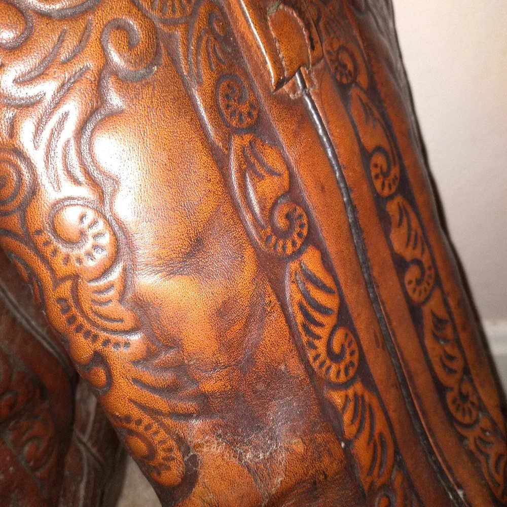 Western Tooled Boots - Picture 5 of 7